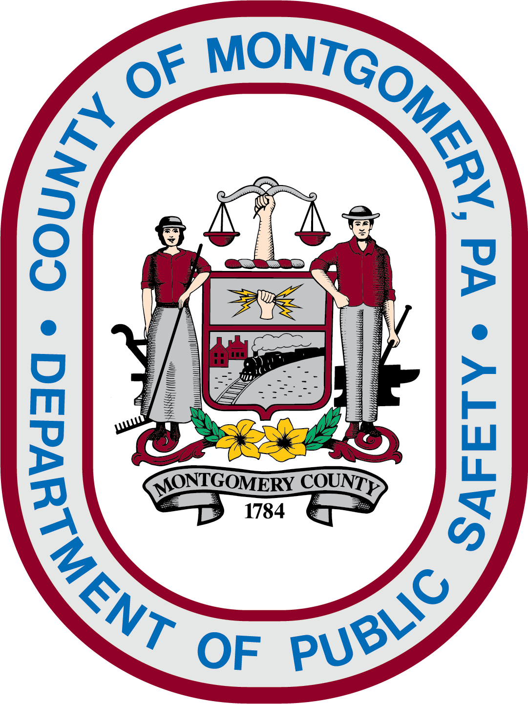 Montgomery County Department of Public Safety logo